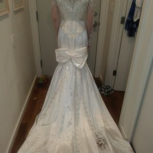 Mary's wedding dress
